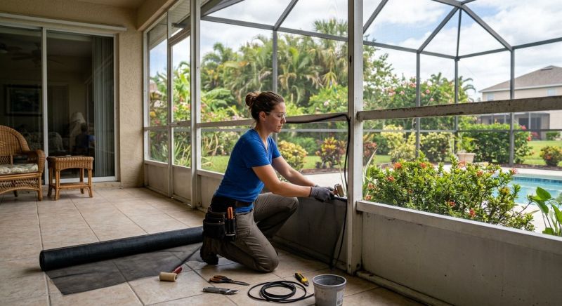 Lanai Repair in Charlotte, NC