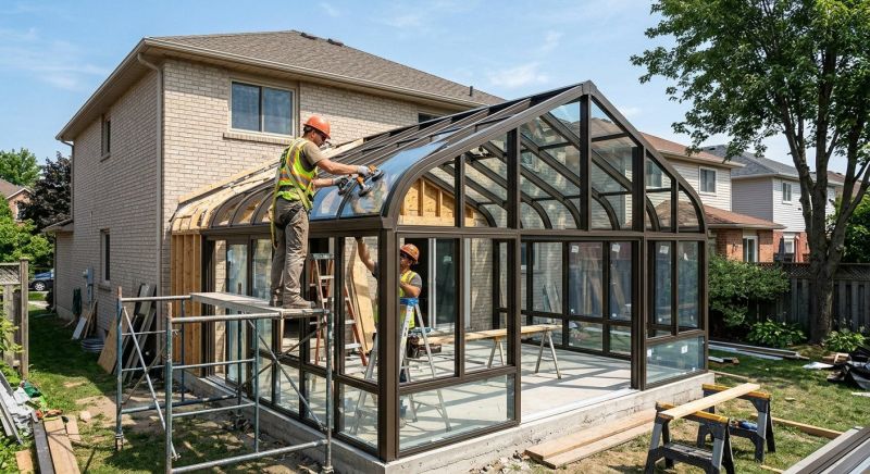 Solarium Installation in Charlotte, NC