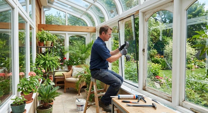 Sunroom Window Repair in Dallas, TX