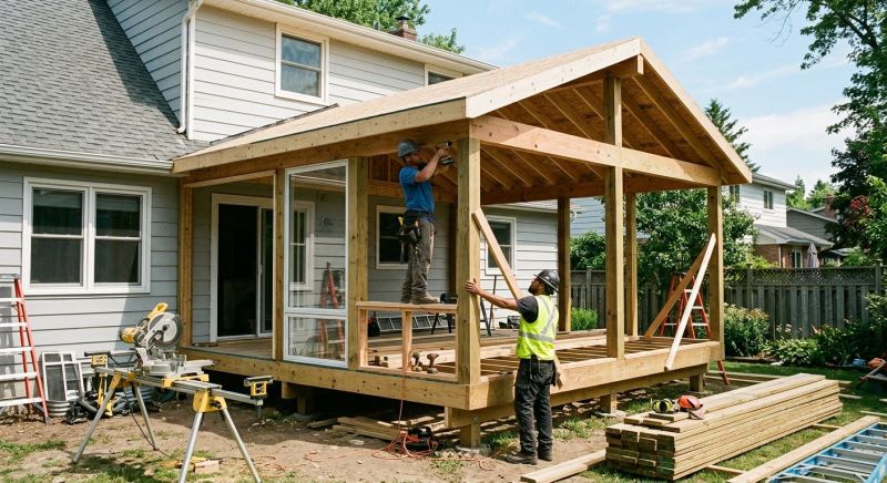 Deck Enclosure Construction in Asheville, NC