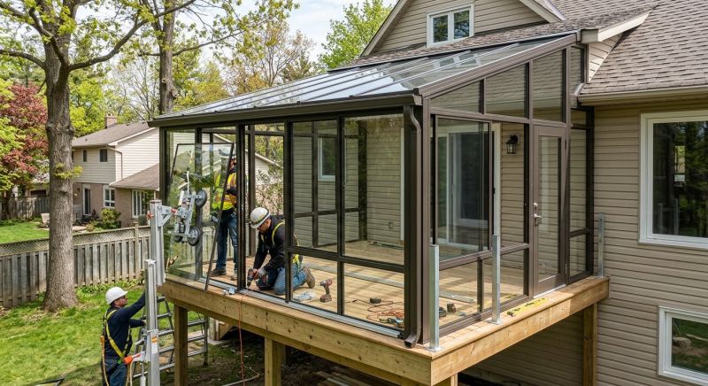 Deck Enclosure Installation in Cincinnati, OH