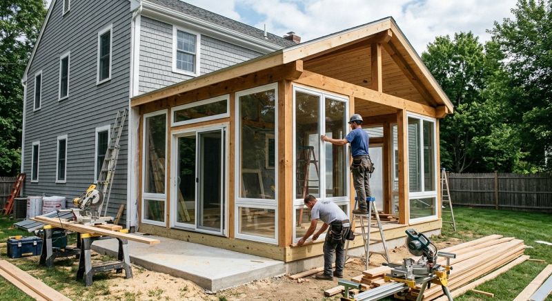 Enclosed Porch Construction in Cincinnati, OH