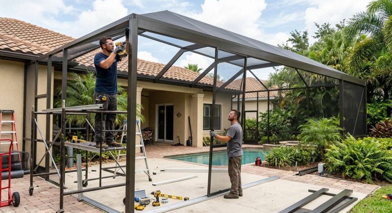 Lanai Enclosure Installation in Boulder, CO