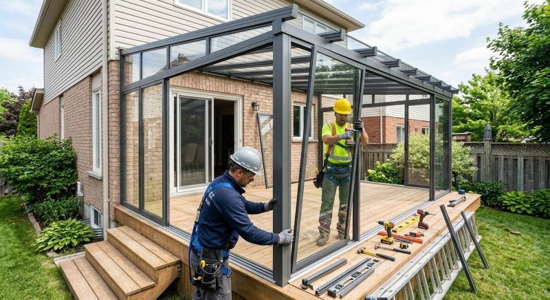 Lanai Enclosure Installation in Cincinnati, OH
