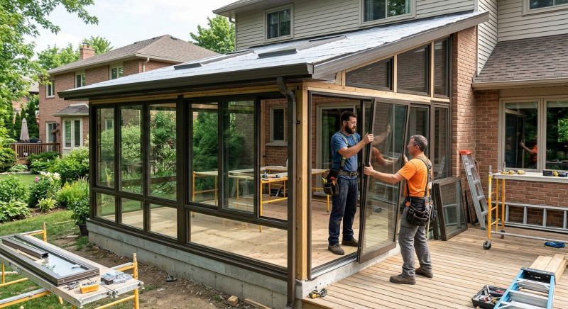 Lanai Enclosure Installation in Arvada, CO