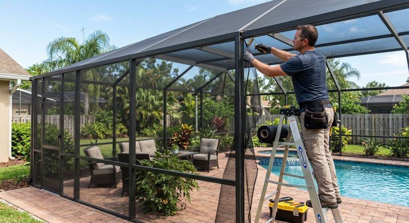 Lanai Enclosure Repair in Charlotte, NC
