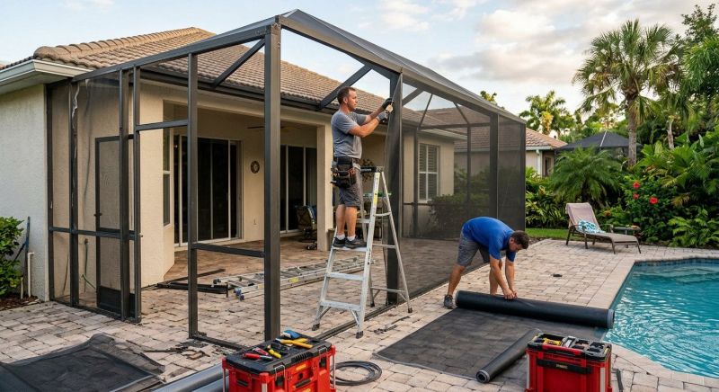 Lanai Enclosure Repair in Cincinnati, OH