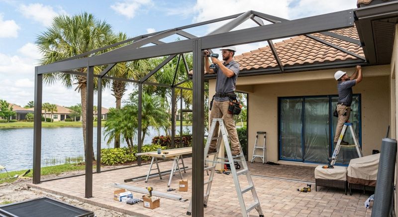 Lanai Installation in Charlotte, NC