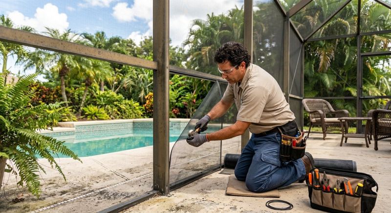 Lanai Repair in Charlotte, NC