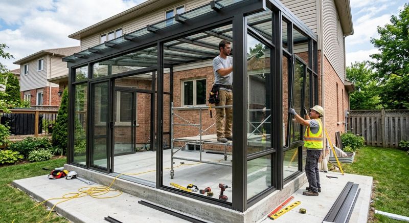 Patio Enclosure Installation in Austin, TX