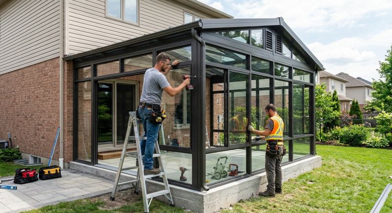 Solarium Installation in Austin, TX