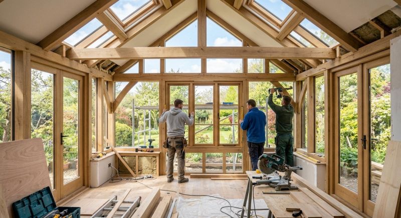Sunroom Addition Construction in Nashville, TN