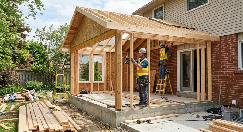 Sunroom Addition Construction in Longmont, CO