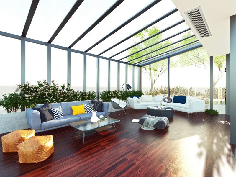 Glass Roof Sunroom