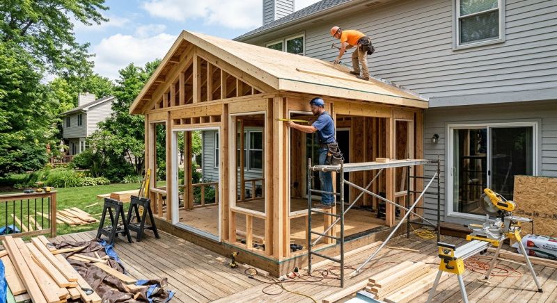 Sunroom Construction in Asheville, NC