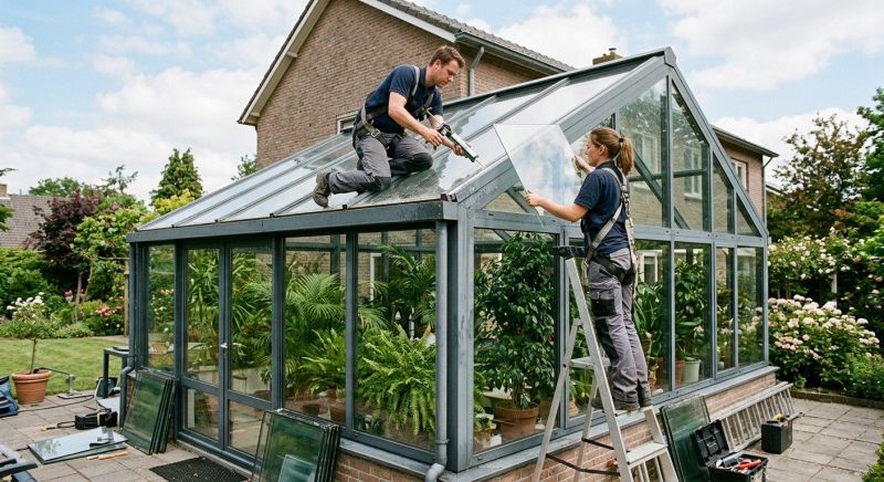 Sunroom Glass Repair in Charlotte, NC