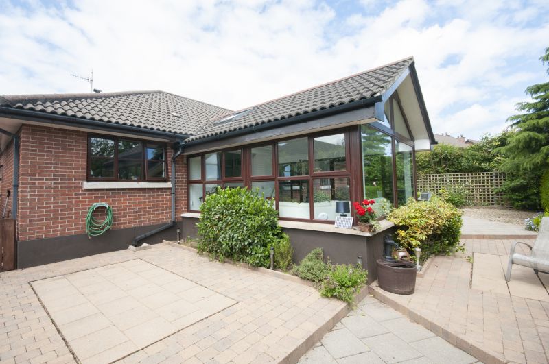 Upgraded Sunroom Exterior