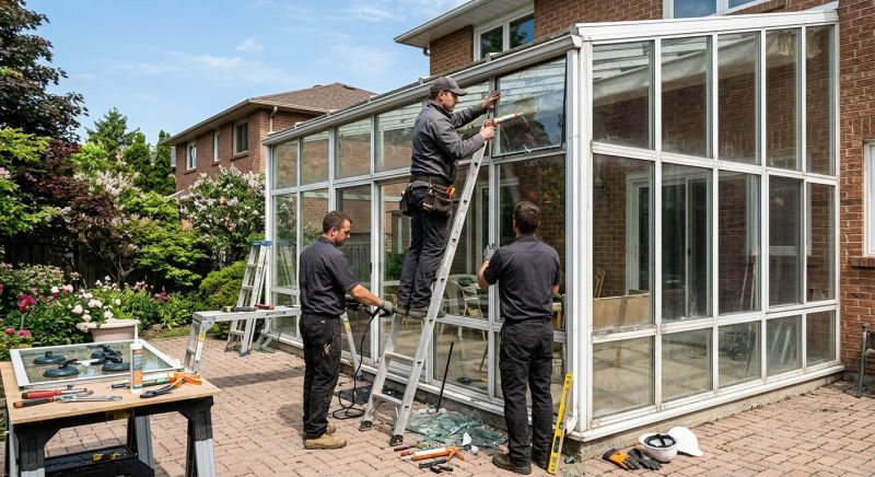 Sunroom Window Repair in Nashville, TN