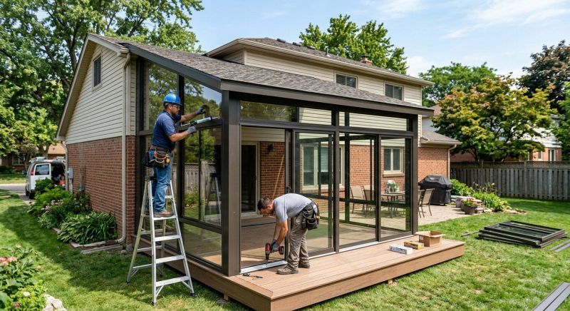 Three Season Room Construction in Knoxville, TN